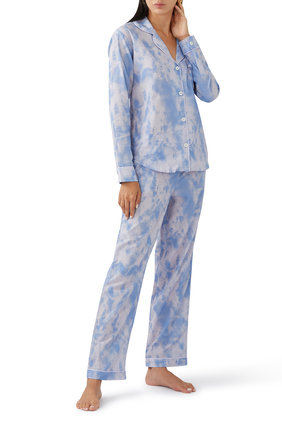 Summer Dusk Long Pajama Set